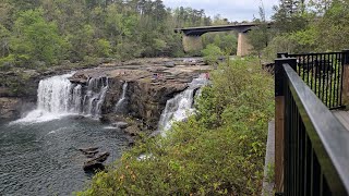 Little River Falls in North Alabama
