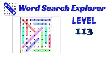 Word Search Explorer Level 113 Answer 🔍 | Step-by-Step Guide | Go Answer