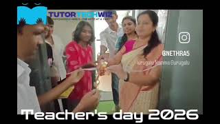 Teachers’ Day Celebration 2026 ❤️ | A Special Tribute to Our Amazing Teachers | Tutor Tech Wiz