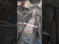 proses membentuk pola pisau sadap karet #medievalblacksmith #blacksmith #viral #shorts #youtube