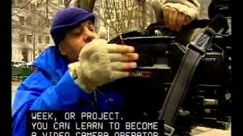 Camera Operators - Television, Video & Film