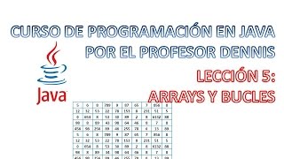 Curso de Java - Lección 5: Arrays y bucles