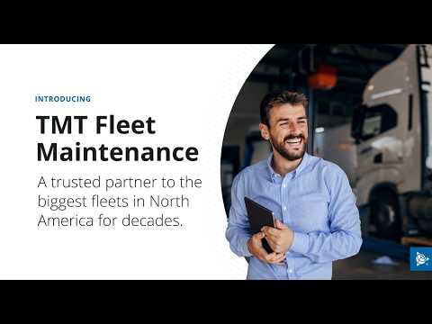 Introducing Trimble TMT Fleet Maintenance: Your trusted maintenance partner