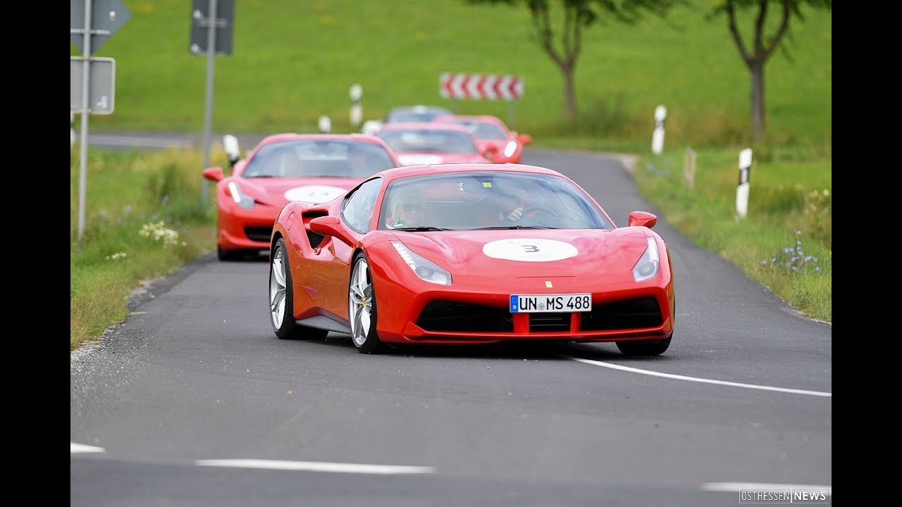 Guy Almost Ruins Ferrari During Test Drive