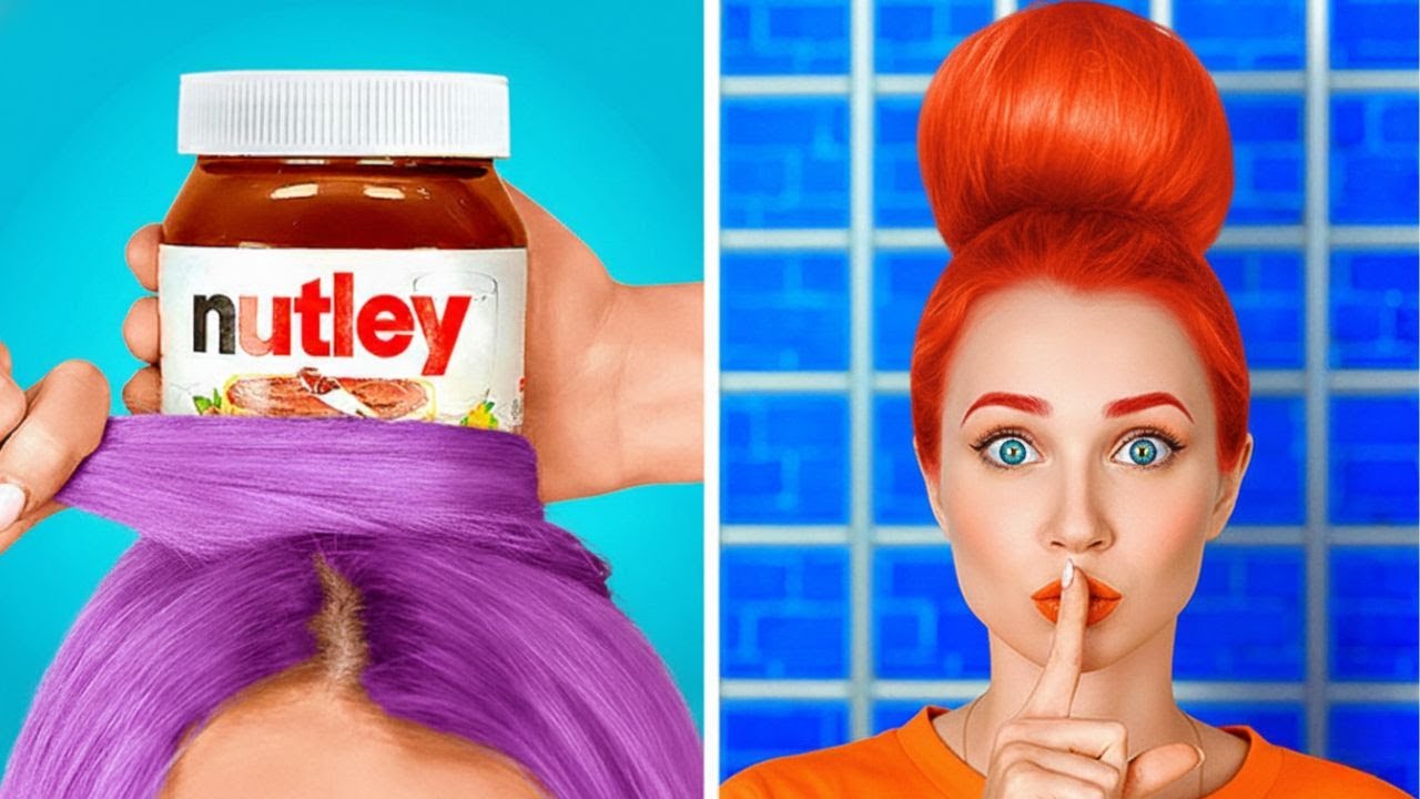 FUNNY Hacks to SNEAK Food and Make Up Anywhere 🍫💄😲
