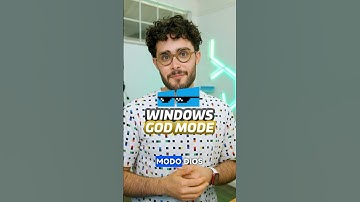 ¿El MODO DIOS en Windows?