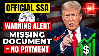 🛑OFFICIAL WARNING — Without This Document, SSA Won't Pay You What You're Owed