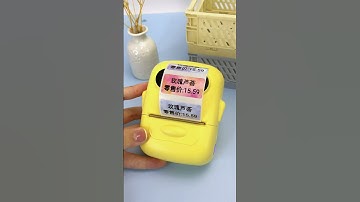 Mobile phone users marklife P50 Inkless label printer for Android & IOS