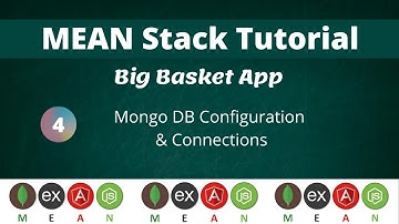 04 MongoDB Configuration & Connections | MEAN Stack Tutorial | NAVEEN SAGGAM