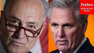 JUST IN: Schumer Blasts 'MAGA Part Of The GOP' For 'Nakedly Partisan Bill To Default On America'