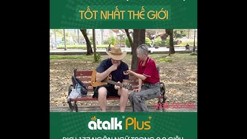Review Máy Phiên Dịch Atalk Plus+ [New] Giao Tiếp Tiếng Anh Với Du Khách Úc (Australian) Ở Công Viên