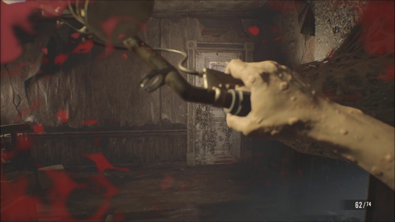 Resident Evil 7 Get to Save Point in Old House After Get Spider Statue