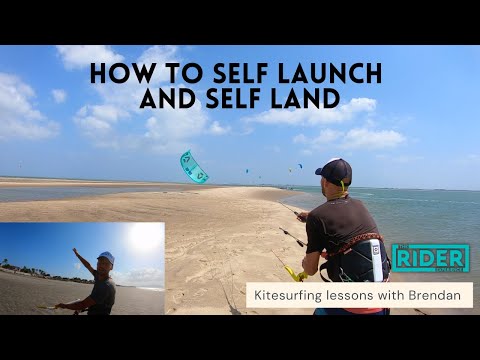 Kitesurfing Lessons - Self Launching / Self Landing
