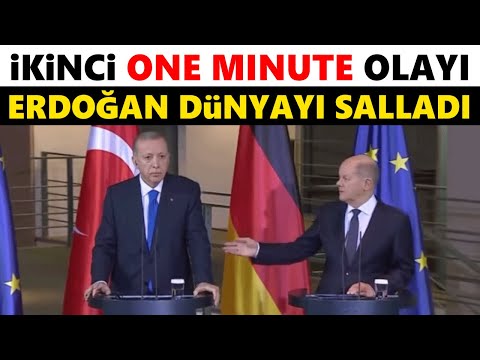 Erdoğan'dan ikinci one minute olayı - Alman lider Scholz dondu kaldı