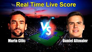 Marin Cilic vs Daniel Altmaier Live Score - ATP Munich, Germany Men Singles