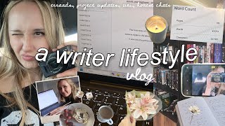 day in the life as an aspiring writer ♡ 𐙚 (writing excerpts, imposter syndrome, lifestyle vlog)