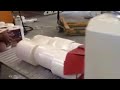 Automatic labeling Double rolls maxi roll shrink wrapping machine