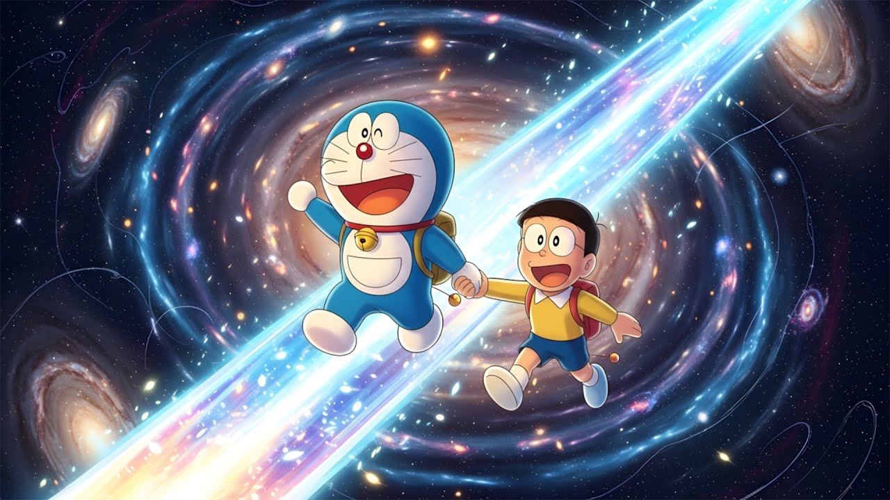 Doraemon Movie Story 💙 The Light Beyond Time – A Timeless Friendship Adventure