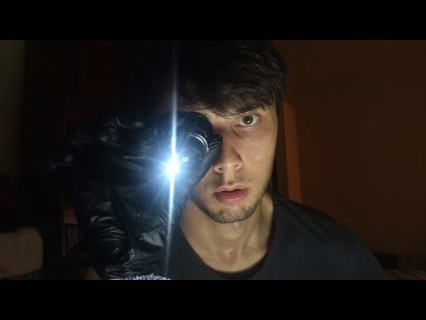[ASMR] There Is Something In Your Eye (Eye Exam From Friend)
