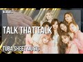 Tuba Sheet Music: How to play Talk That Talk by Twice