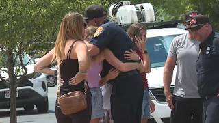 Procession held for Provo Fire captain, family killed in flash flood
