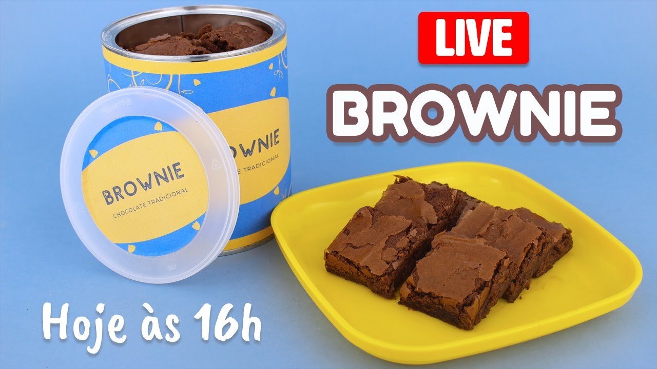 🔴 Live - Brownie - Chef Silvia Nicolau