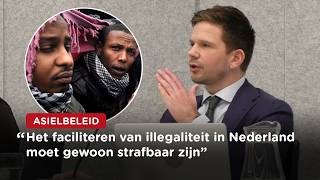 Van Meijeren (FVD) over novelle illegale asielzoekers: \