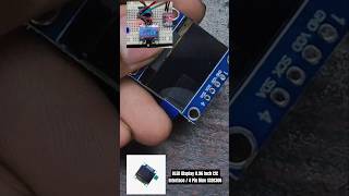 Soldering the pins of 0.96inch OLED Display #electronic #arduino #diy #oleddisplay #esp8266 #iot