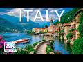 Italy 8K | Mediterranean Coastlines, Historic Cities and Timeless Romantic Beauty