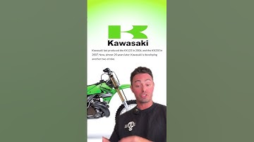 2 STROKES ARE COMING BACK TO KAWASAKI‼️