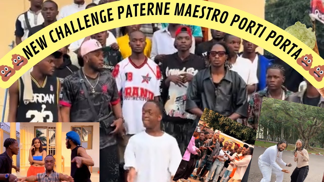 New challenge paterne maestro porti porta #paternemaestro #brazzamusic #congo #2k #newchallange