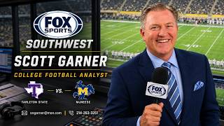 Scott Garner | FOX Sports Southwest | College Football Analyst | Tarleton State vs. McNeese (9:32)