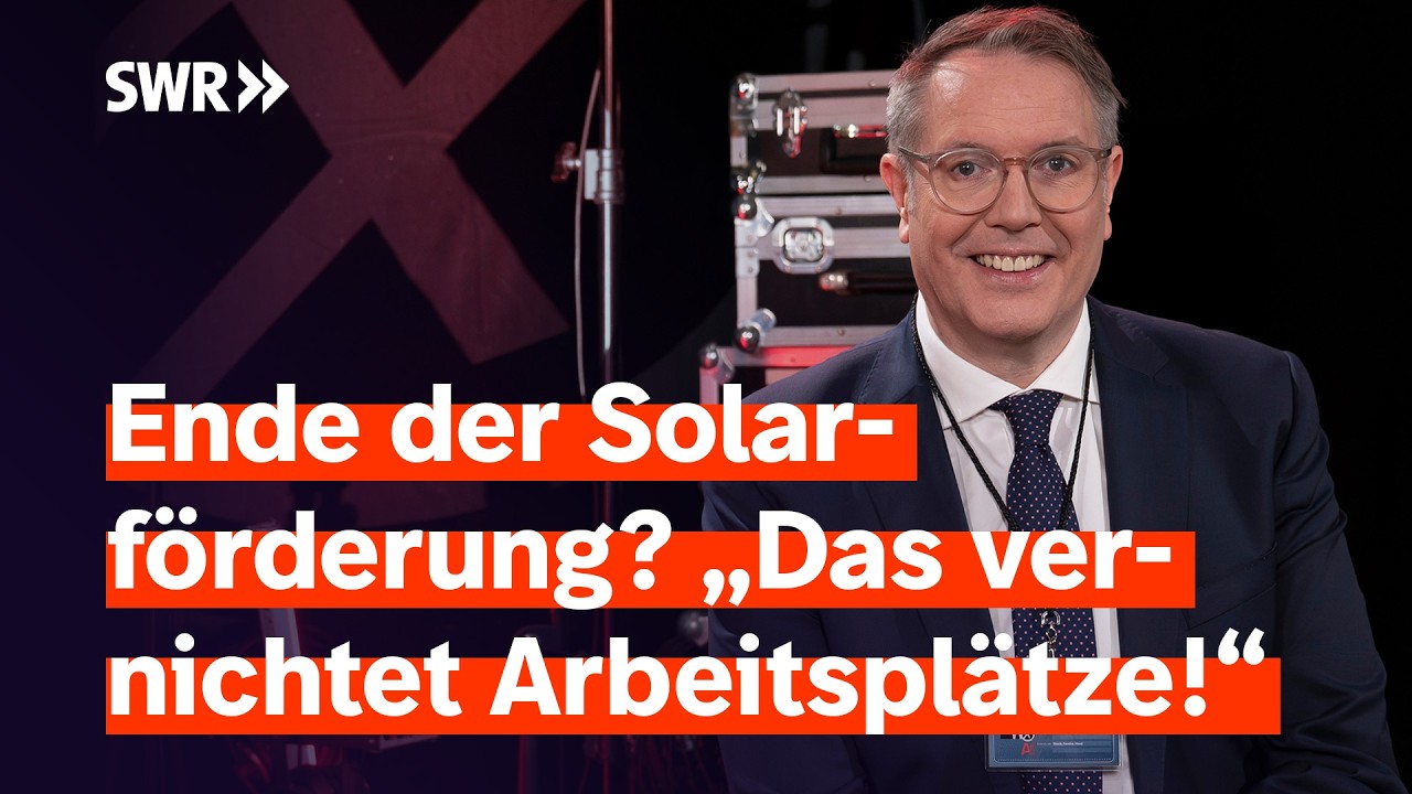 SPD-Spitzenkandidat kontert Wirtschaftsministerin | POLITIK BACKSTAGE mit Alexander Schweitzer (SPD)