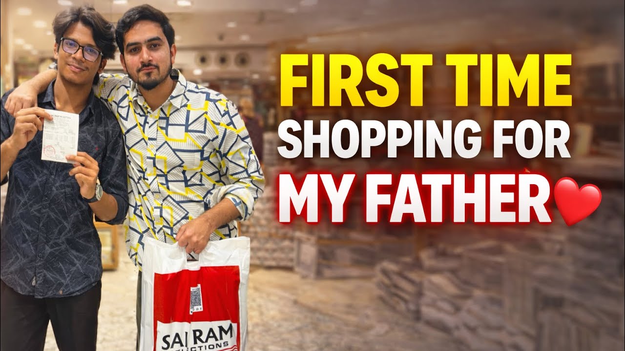 First Time i Bought Clothes For My Father 🥹❤️| Biryani Ki Dawat From Noman😍| 