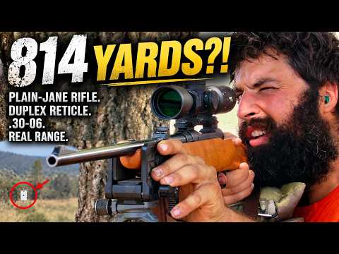 Can a Plain-Jane .30-06 Hunting Rifle REALLY Shoot Long Range? Arken Outrider 2-12x42 | Rex Reviews
