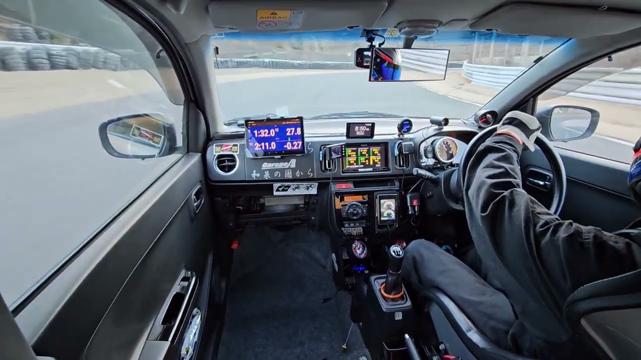 ｾﾝﾄﾗﾙｻｰｷｯﾄ ｱﾙﾄﾜｰｸｽ 160馬力 1分31秒766(2ndﾍﾞｽﾄﾗｯﾌﾟ)