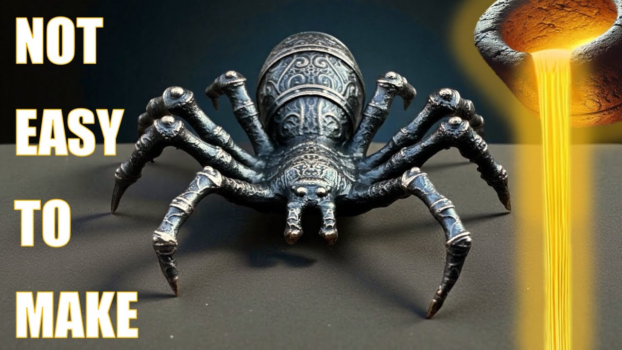 CASTING A BRONZE SPIDER - EXPERT LEVEL