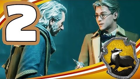 Hogwarts Legacy Part 2! First Day of Class (HufflePuff) PS5
