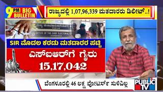 Big Bulletin With HR Ranganath | SIR ಕರಡು ಪಟ್ಟಿ ಪ್ರಕಟ 1 ಕೋಟಿ 7 ಲಕ್ಷ ಮತದಾರರು ಡಿಲೀಟ್‌| August 24, 2026