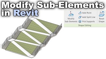 Modify Sub Elements in Revit Tutorial