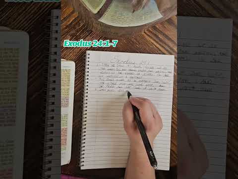 Exodus 24 1 7