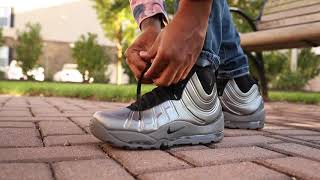 foamposite boots silver