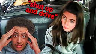 Entitled College Student Treats Cop Car Like Uber For Content..