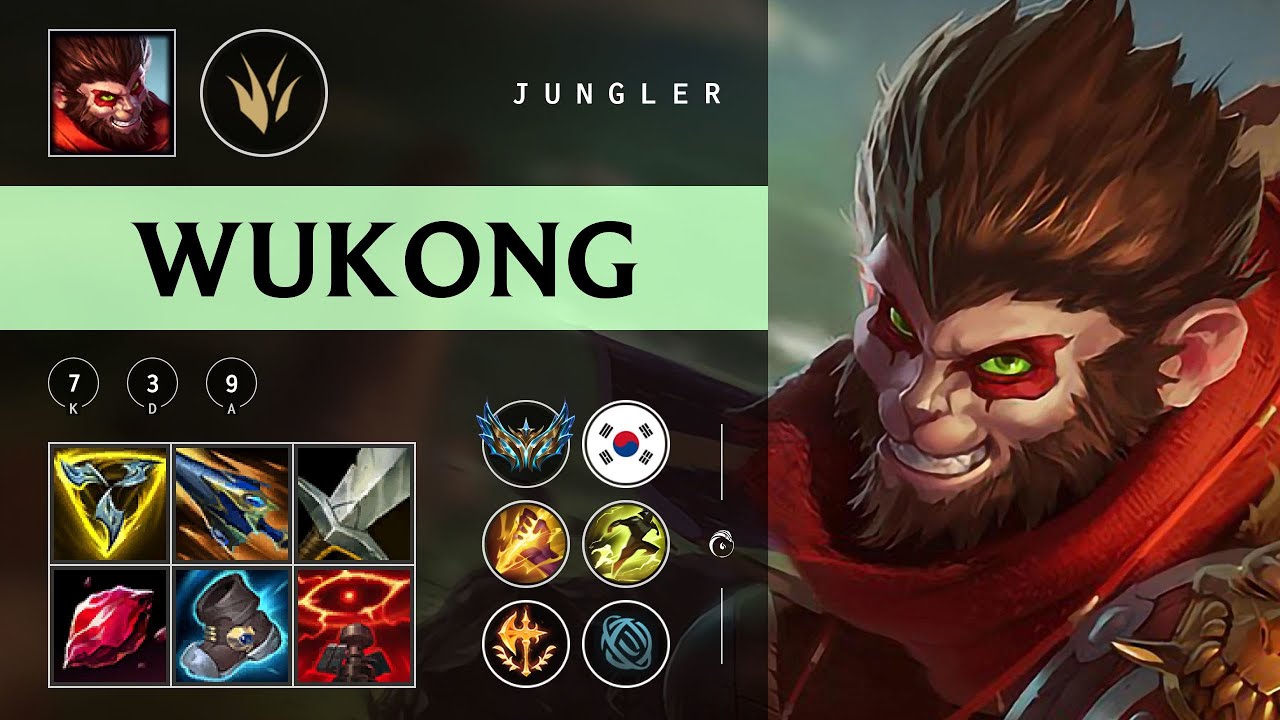 Wukong Jungle vs Sejuani - KR Challenger Patch 25.24