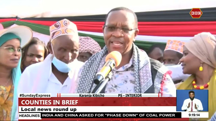 Kibicho urges Isiolo residents to rally their support behind politicians allied to Pres Uhuru