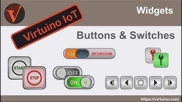 Virtuino IoT - Widget Button - Switch