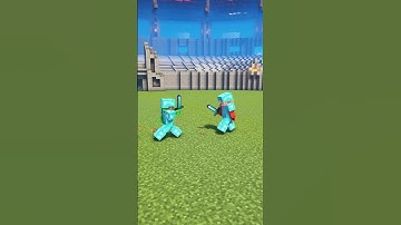 Satisfaction warning! Minecraft 1.9+ hit sync #shorts #minecraft #minecraftshorts