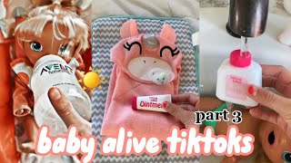 aesthetic baby alive tiktoks. (100% NOT MINE) part 3 ☀