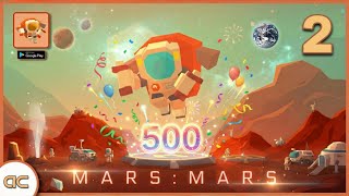 Mars: Mars Gameplay Part 2 | 🚀 From Level 400 to 500! Jetpack Landings & Zero-Gravity Mastery 🔥🛸