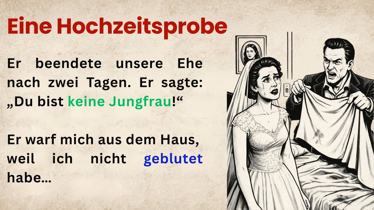 Deutsch lernen durch Geschichten | Eine emotionale Geschichte für Anfänger (A1–A2)